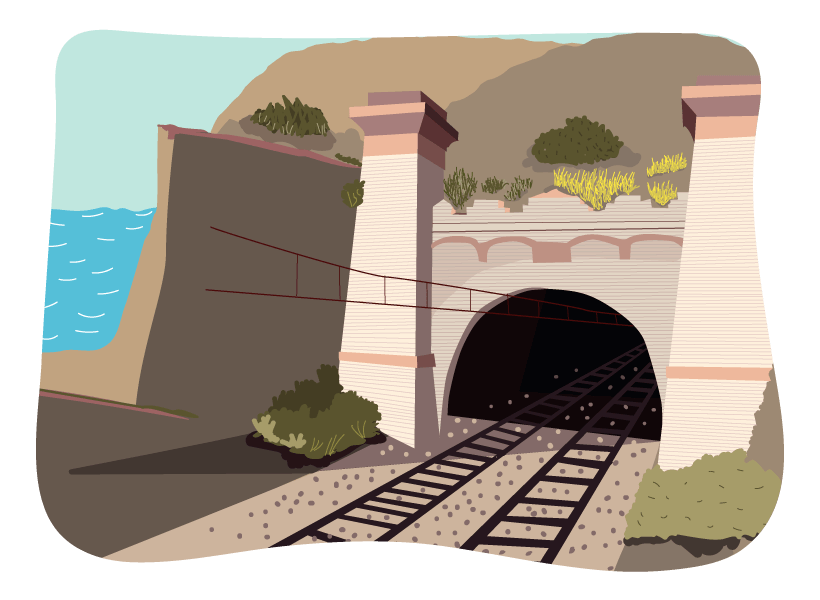 Tunel del tren