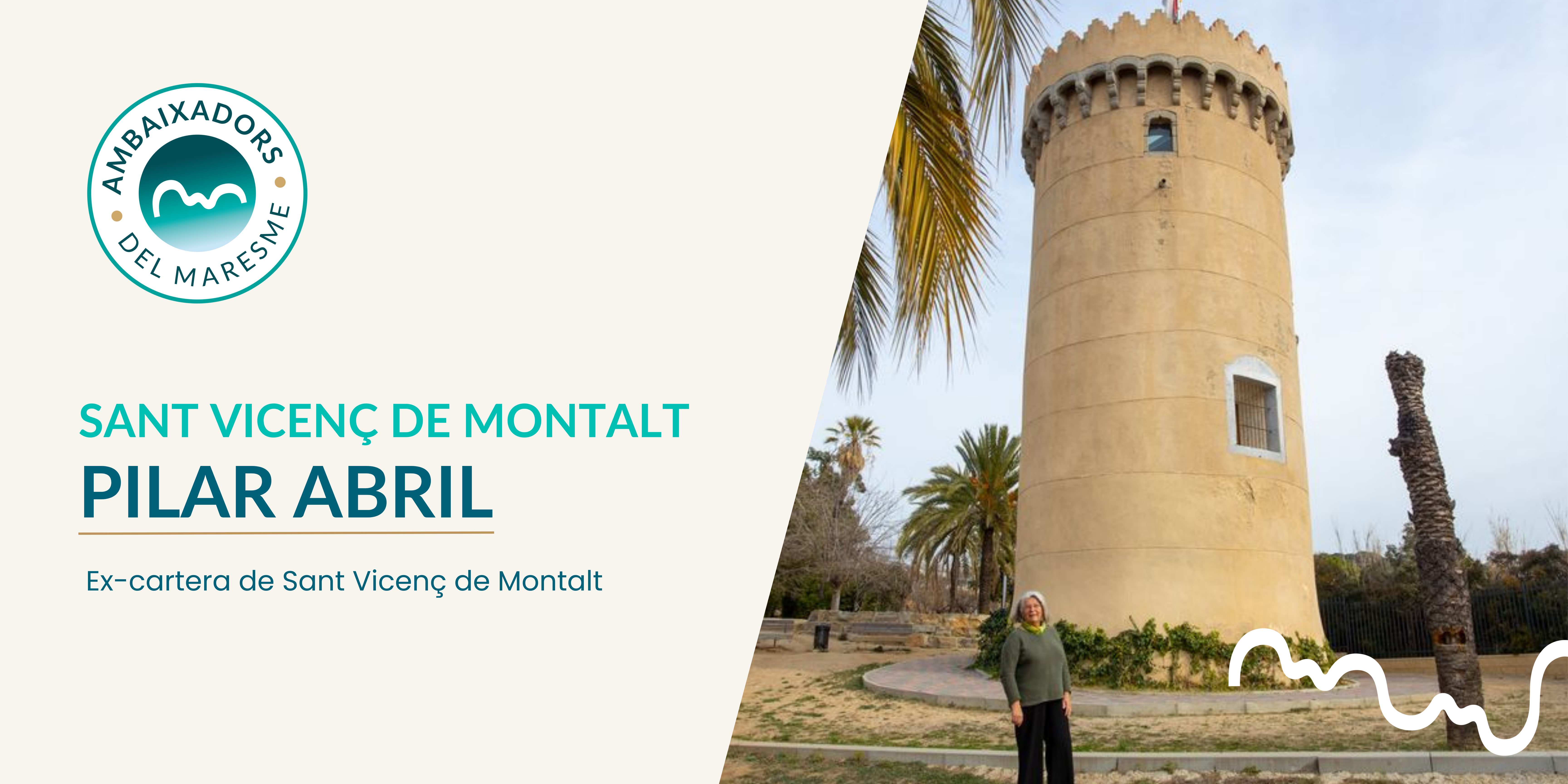 Pilar Abril, Sant Vicenç de Montalt